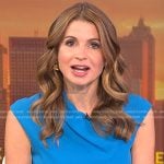 Jen Maxfield’s blue cap sleeve dress on Today