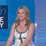 Jenna’s floral scoop neck dress on Today
