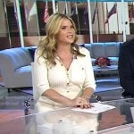 Jenna’s ivory ribbed knit dress on Today