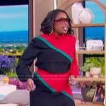 Jennifer’s colorblock top and skirt on The Jennifer Hudson Show