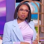 Jennifer’s blue blazer and pants on The Jennifer Hudson Show
