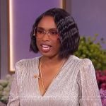 Jennifer’s metallic bodysuit on The Jennifer Hudson Show