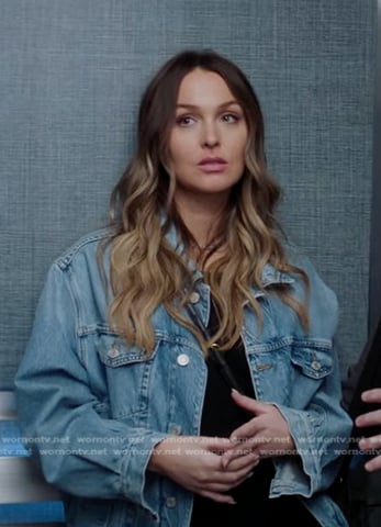 Jo's denim jacket on Greys Anatomy