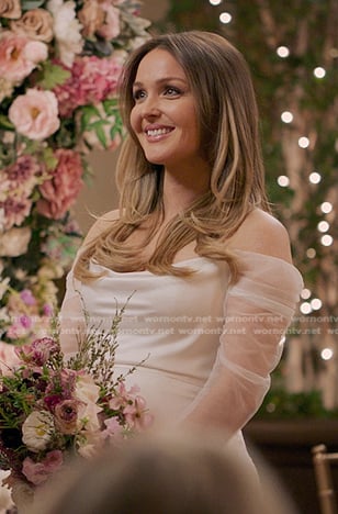 Jo's wedding dress on Greys Anatomy