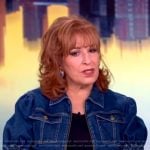 Joy’s short sleeve denim blazer on The View