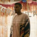 Justin’s puppet graphic SZ t-shirt and wavy print cardigan on Forever