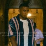 Justin’s striped crochet shirt on Forever