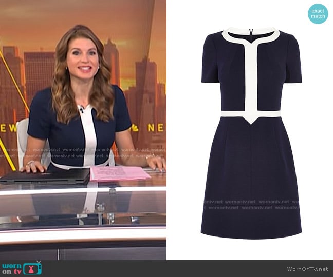 Karen Millen A-Line Dress worn by Jen Maxfield on Today