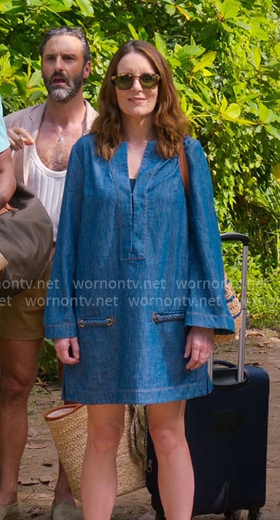 Kate’s denim tunic dress on The Four Seasons