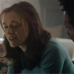 Kate’s green ribbed short sleeve top on You