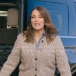 Kate’s brown marled cardigan on The Four Seasons