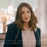 Kate’s navy hoodie blazer on The Four Seasons