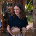 Kate’s striped shorts on The Four Seasons