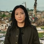 Kathy Park’s dark green jacket on Today