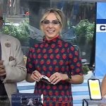 Katie Linendoll’s strawberry print dress on Today