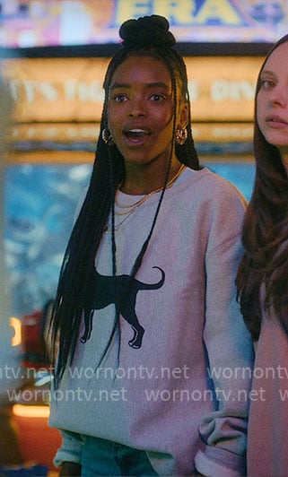 Keisha's dog sweatshirt on Forever