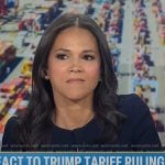 Laura’s navy peplum jacket on Today