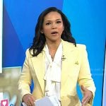 Laura’s yellow blazer and pants on Today