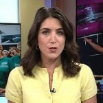 Liz’s yellow short sleeve cardigan on Today