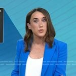 Maggie’s blue blazer on Today