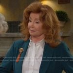 Maggie’s green blazer on Days of our Lives