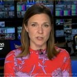Maggie Rulli’s red floral dress on Good Morning America