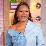 Mara S. Campo’s two-tone denim top on Sherri