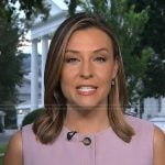 Mary’s pink vest on Good Morning America