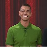 Matt Rogers’s green polo on Today