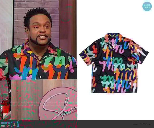 Mifland Cabana Shirt worn by Jawn Murray on Sherri
