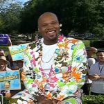 Michael James Scott’s floral suit on Today