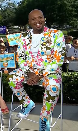 Michael James Scott’s floral suit on Today