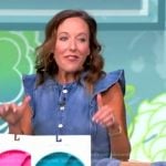 Tunno Buelow’s denim dress on The View