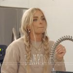 Miranda’s Hamptons sweatshirt on The Secret Lives of Mormon Wives