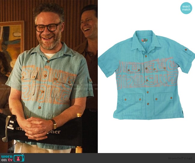 Mister Freedom Upa Upa Shirt worn by Matt (Seth Rogan) on The Studio