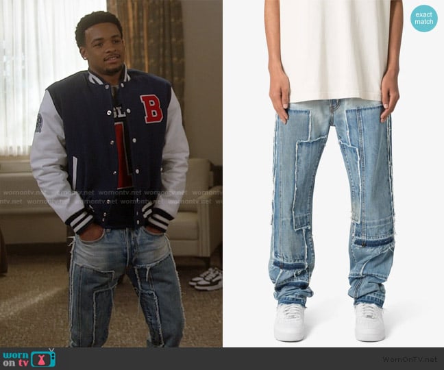 MNML V164 Baggy Denim worn by Kingston Jeremy (Nathaniel McIntyre) on All American
