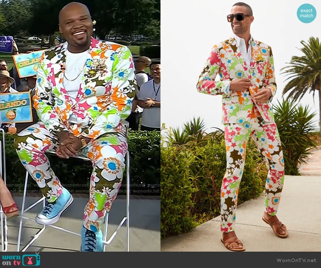 Michael James Scott’s floral pants on Today