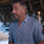 Nick’s blue shirt on The Four Seasons