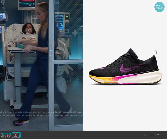 Nike Invincible 3 Road Running Shoes worn by Teddy Altman (Kim Raver) on Greys Anatomy