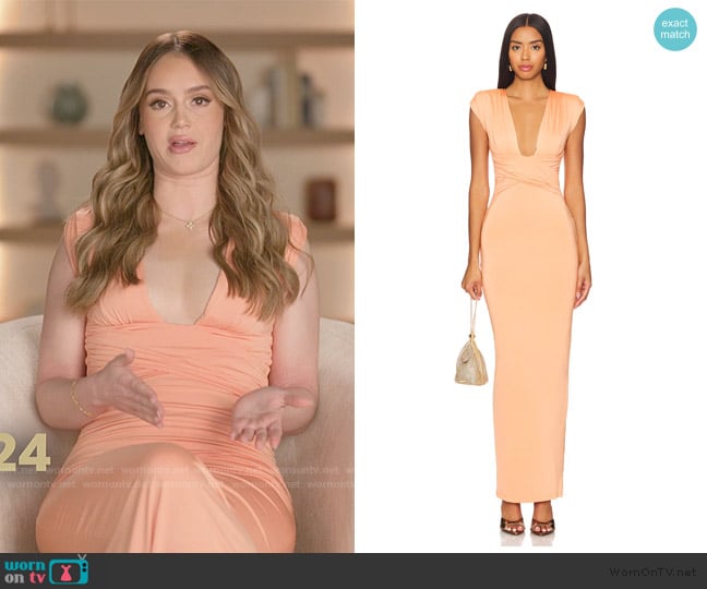 Nookie Dare Maxi Dress worn by Mikayla Matthews on The Secret Lives of Mormon Wives