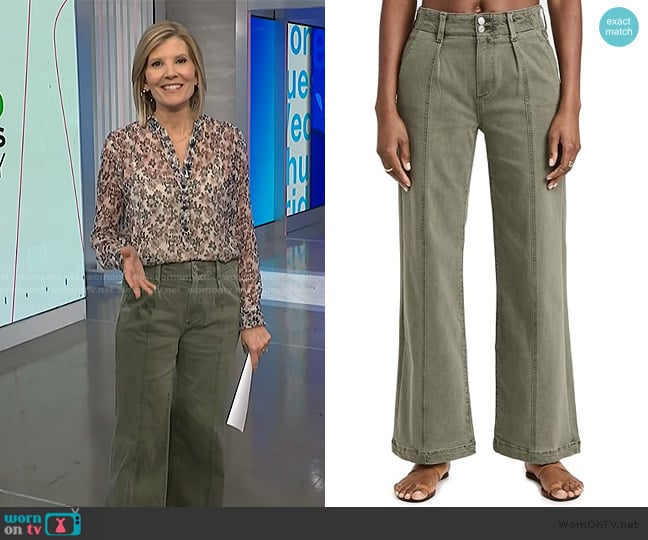 Paige Brooklyn Jeans worn by Kate Snow on NBC News Daily