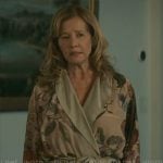 Patty’s floral robe on Grosse Pointe Garden Society
