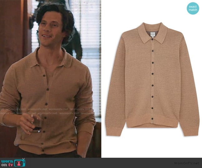 Paul Smith Waffle Knit Cardigan