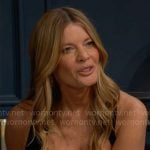 Phyllis’s striped bandage dress on The Young and the Restless