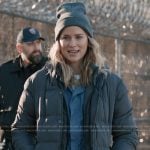 Quinn’s padded jacket on Elsbeth