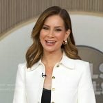 Rebecca’s white jacket on Good Morning America