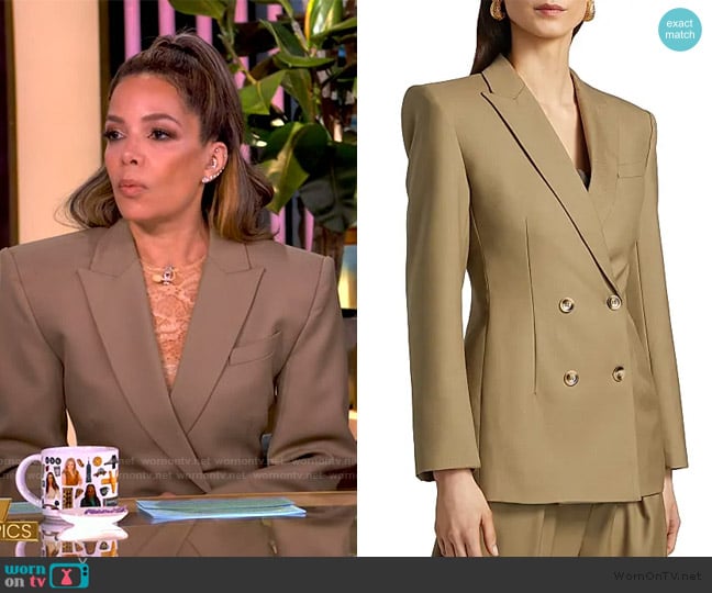 Ronny Kobo Kylar Jacket worn by Sunny Hostin on The View