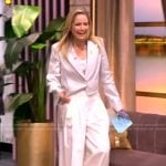 Sara’s cropped blazer and vest on The View