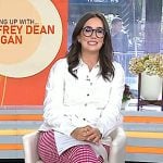 Savannah’s white slingback pumps on Today