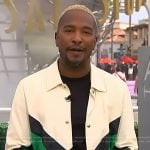 Scott’s leather jacket on Access Hollywood